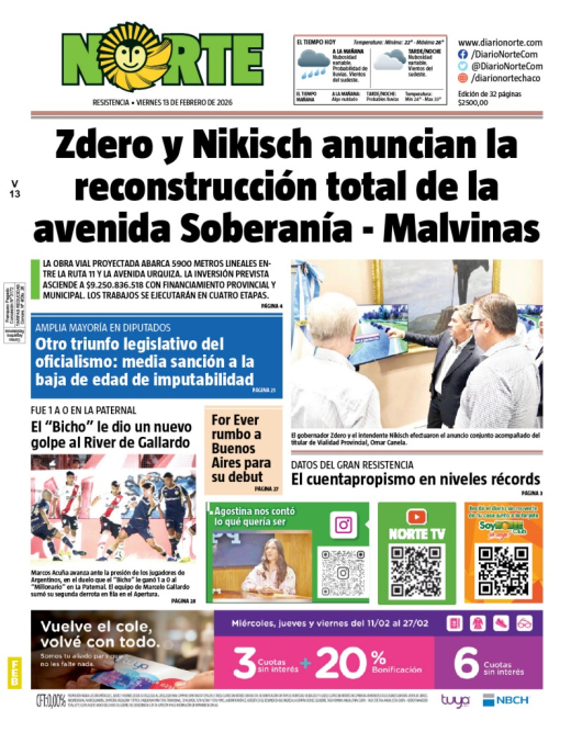 Edición del 13-02-2026