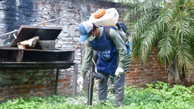 El último reporte informó un leve aumento de casos positivos de dengue