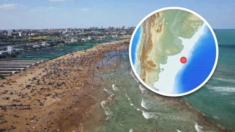 Tembló Mar del Plata: registran un fuerte sismo frente a la costa