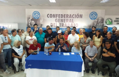 La CGT quiere ampliar la organización gremial para resistir políticas oficiales