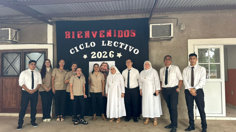 Inicio del ciclo lectivo y celebración por los 10 años de la UEGP N° 194 de Los Frentones