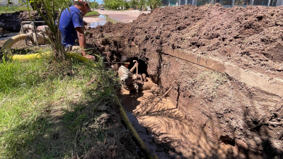 Trabajos de Sameep optimizan el servicio en barrios de San Bernardo