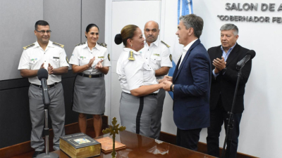 Zdero puso en funciones a nuevas autoridades del servicio penitenciario