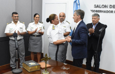 Zdero puso en funciones a nuevas autoridades del servicio penitenciario