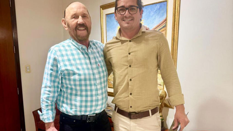 Subteniente Perín: Navarrete sostiene el rotundo apoyo a Insfrán