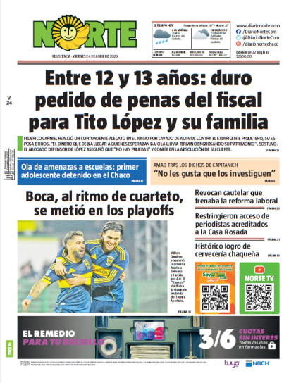 Edición del 24-04-2026