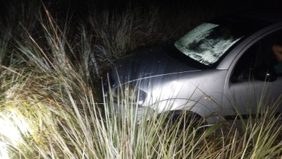 Se durmió al volante y despistó en la ruta 11