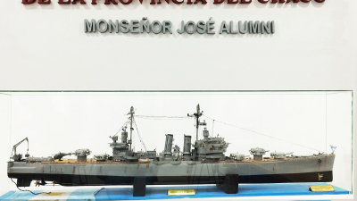 El ARA General Belgrano vuelve a navegar en la memoria del Chaco