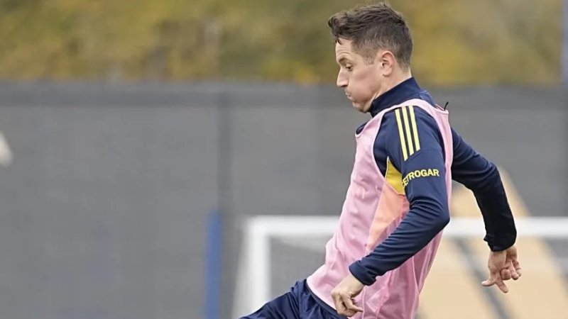 Con Ander Herrera, el once que probó Úbeda para el partido ante Universidad Católica