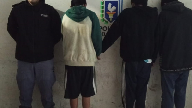 Desorden callejero en Resistencia: tres menores demorados y cartuchos secuestrados