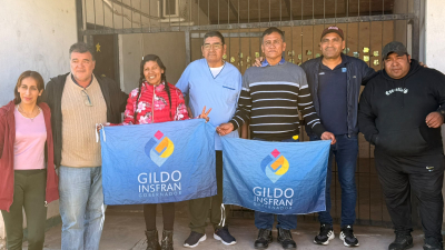 Entrega de módulos alimentarios para comunidades aborígenes