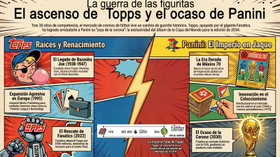 El ocaso del imperio Panini y el ascenso de Topps en el negocio de las figuritas