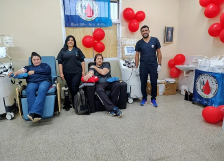 Colecta de sangre Hospital Laishí