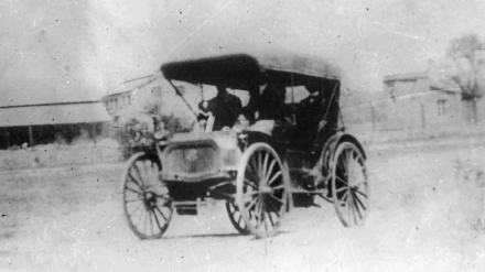 primer automóvil que circuló en el Chaco