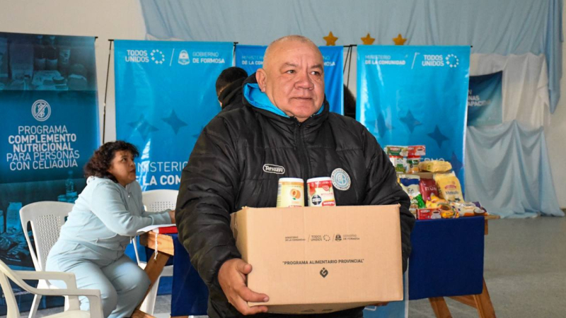 Tercera entrega anual de complementos nutricionales para personas con celiaquía