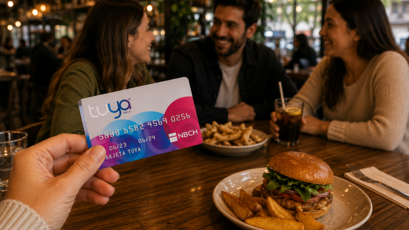 Opciones para disfrutar con beneficios de Tarjeta Tuya