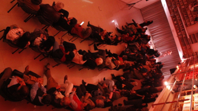 A sala llena se estrenó el cortometraje Sumergida de Josefina Lens