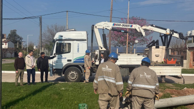 Secheep avanza con obras estratégicas para fortalecer el servicio en Las Breñas