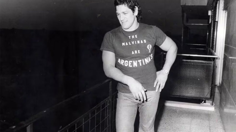 Ringo Bonavena y aquella remera malvinera