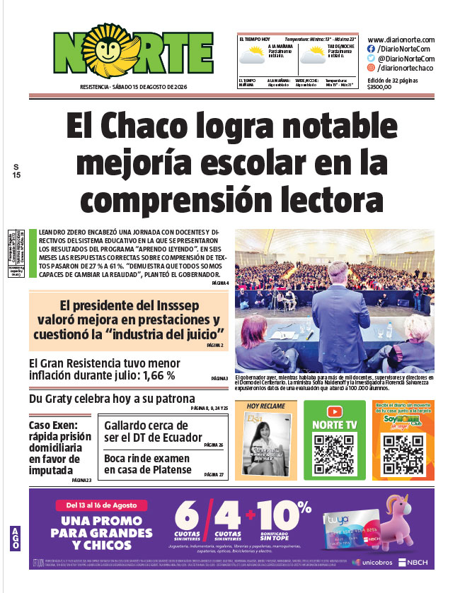 Edición del 15-08-2026
