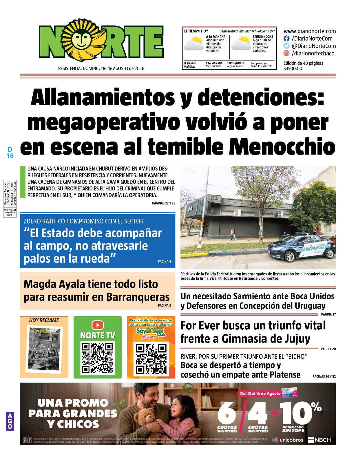 Edición del 16-08-2026