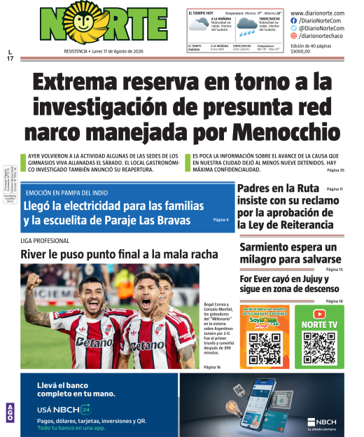 Edición del 17-08-2026