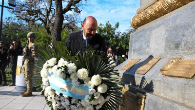 Acto por el 176° aniversario del fallecimiento de San Martín