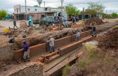 Los desagües de Sáenz Peña funcionaron bien tras caer 80 milímetros de agua