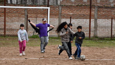 El barrio 24 de Diciembre recuperó un espacio recreativo