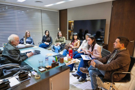 Reunión con el ministro Ferreira