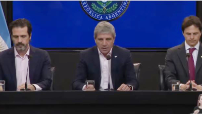 Caputo anunció medidas para impulsar el crédito hipotecario con fondos de la Anses