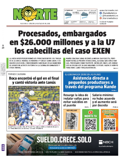 Edición del 29-08-2026