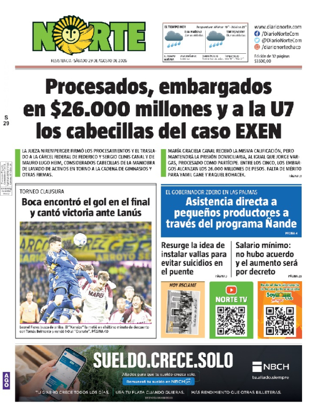 Edición del 29-08-2026