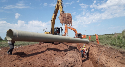 Avanza la construcción de más de 100 obras en simultáneo en la provincia