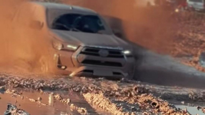 San Martín disfrutó su jornada de destreza con vehículos 4x4