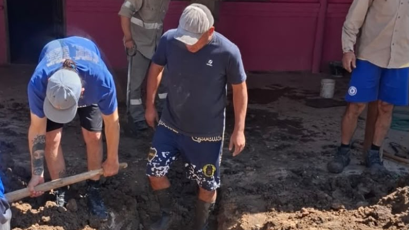 Sameep avanza con 130 nuevas conexiones cloacales