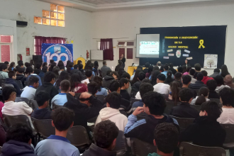 Más de 200 estudiantes en el cierre de Septiembre Amarillo