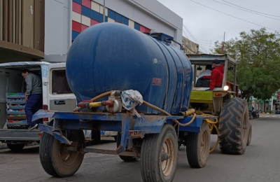 Un barrio de Quitilipi reclama por su conexión a la red de agua potable