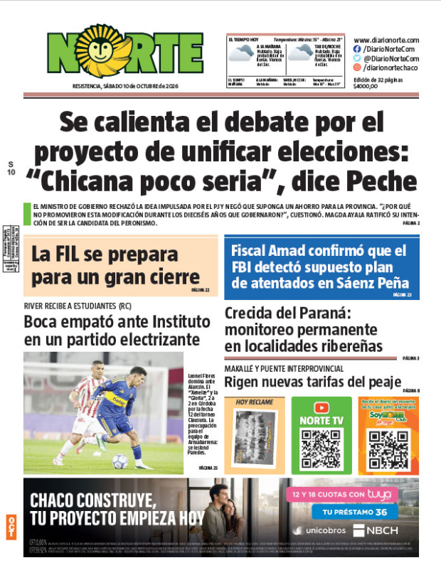 Edición del 10-10-2026