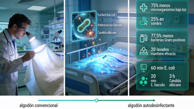 Un nuevo tejido de algodón elimina bacterias, hongos y virus solo con luz visible