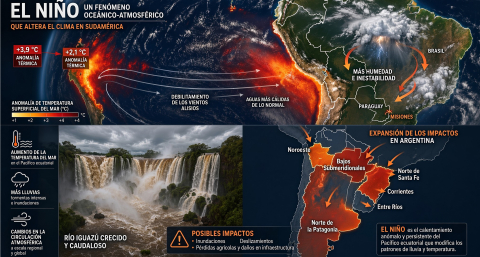 El Niño se fortalece y enciende las alarmas