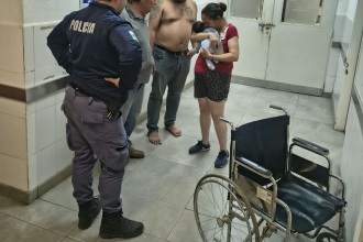 Un policía le salvó la vida a un bebé de una semana en Fontana