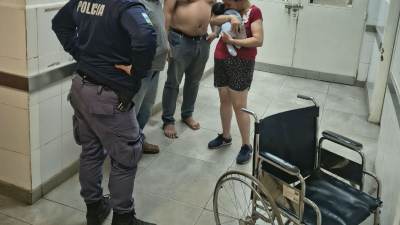 Un policía le salvó la vida a un bebé de una semana en Fontana