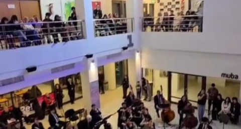 Una orquesta que se apaga en el escenario y en la institución