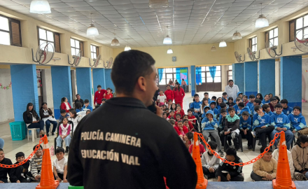 Taco Pozo reunió a más de 5.000 estudiantes en jornadas de seguridad vial