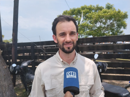el ingeniero Federico De Pedro, coordinador ejecutivo del Centro de Validación de Tecnologías Agropecuarias (CEDEVA)
