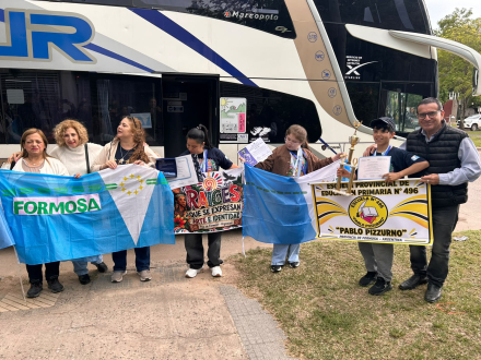 Arribó la delegación formoseña tras participar de la Feria Nacional de Ciencias (5)