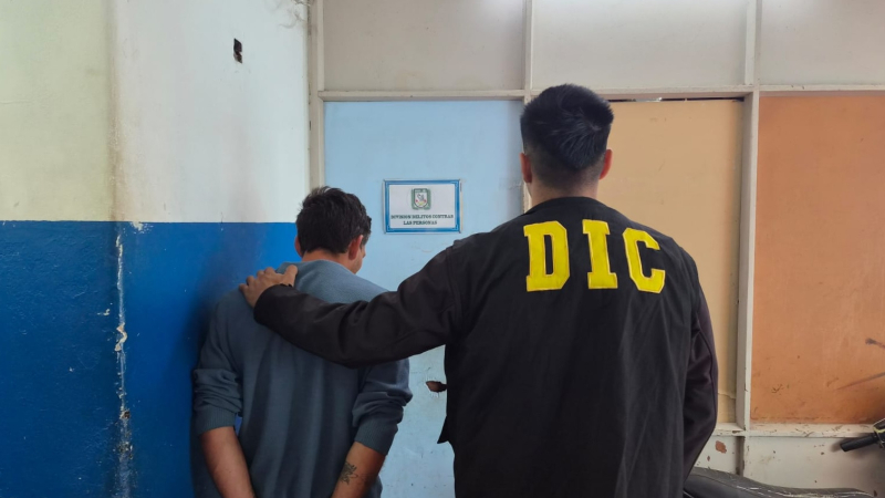 Detuvieron a un hombre buscado por múltiples causas de violencia de género