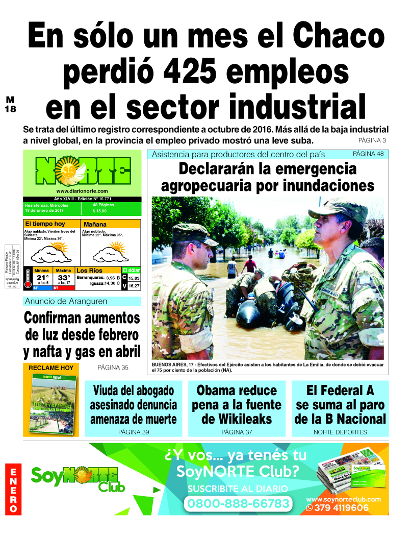 Edición del 18.01.17