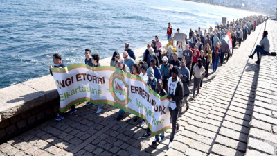 En todo el Estado español reclamaron refugio para los migrantes